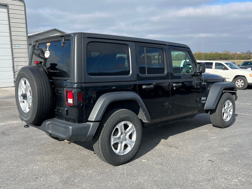 used 2018 Jeep Wrangler car, priced at $22,000