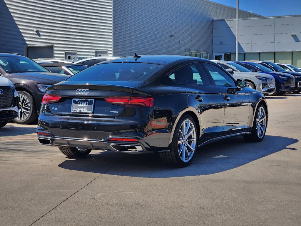 new 2025 Audi A5 Sportback car, priced at $52,575