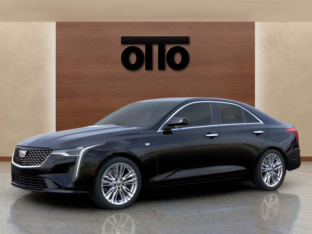 new 2025 Cadillac CT4 car, priced at $47,435