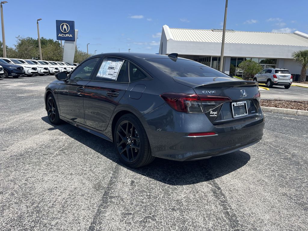 new 2025 Honda Civic Hybrid car, priced at $28,896