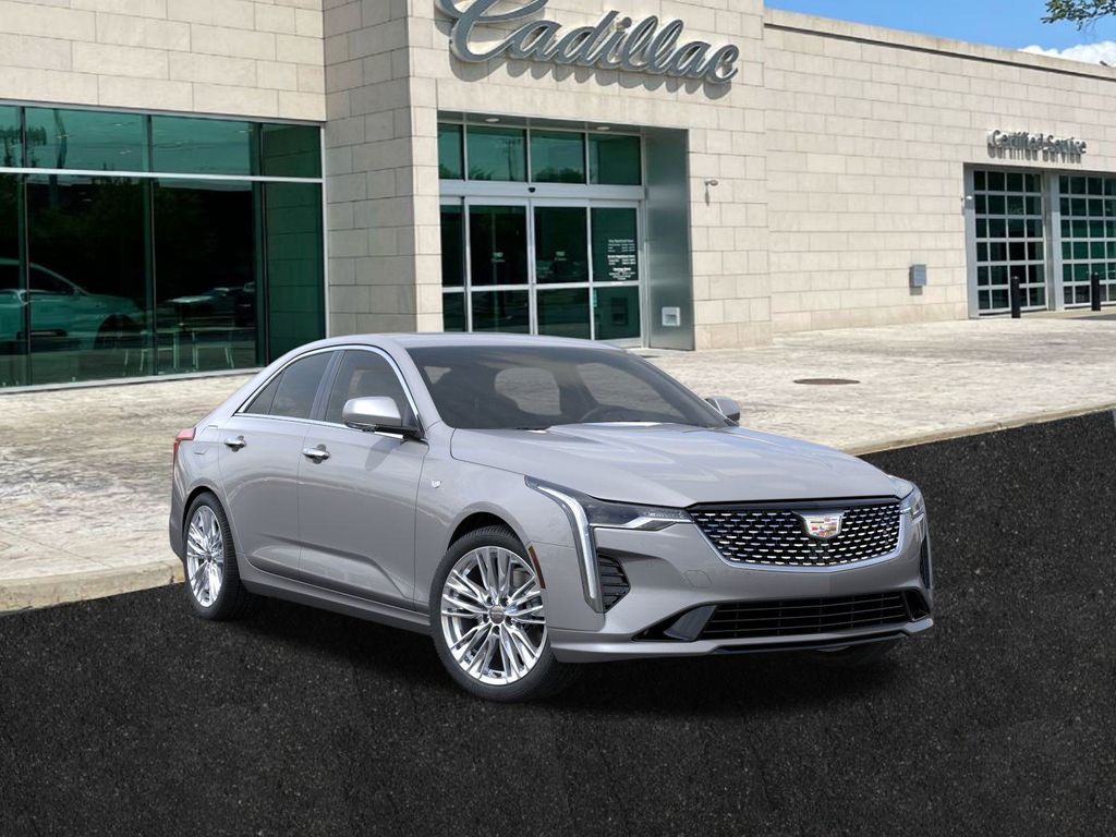 new 2025 Cadillac CT4 car, priced at $46,460