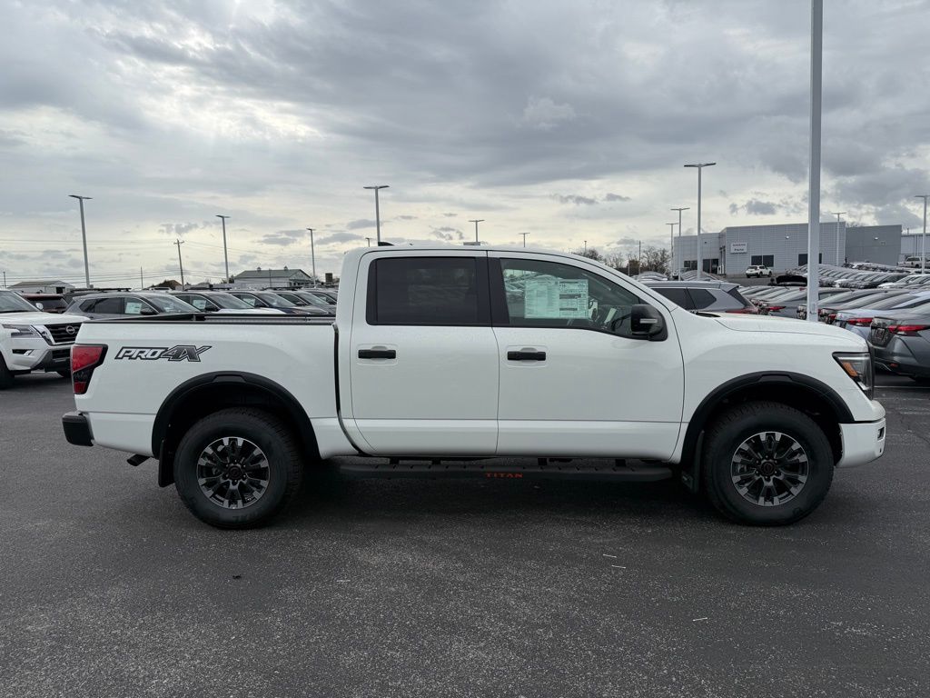 new 2024 Nissan Titan car, priced at $51,625