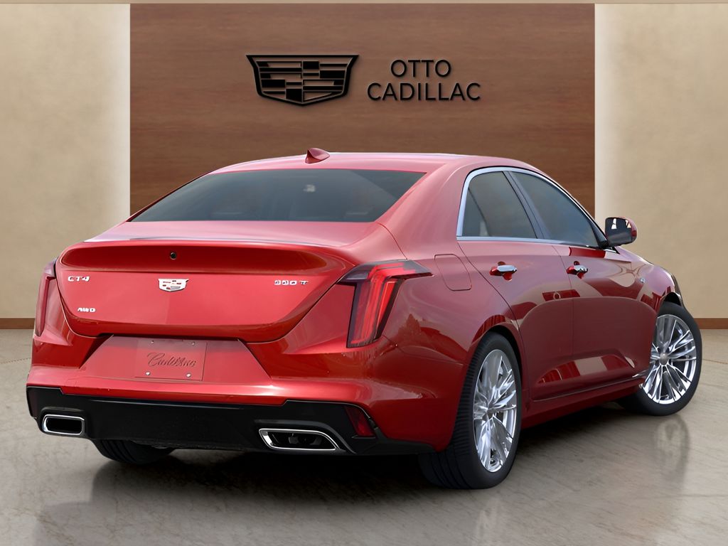 new 2025 Cadillac CT4 car, priced at $48,660