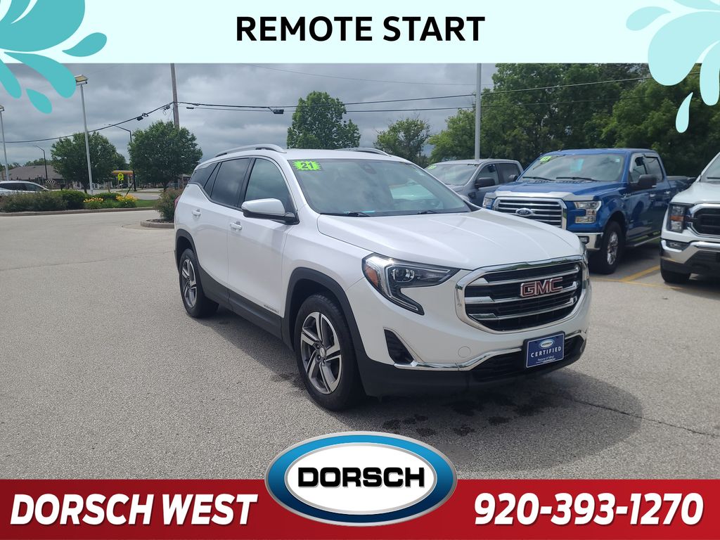 used 2021 GMC Terrain car, priced at $24,986