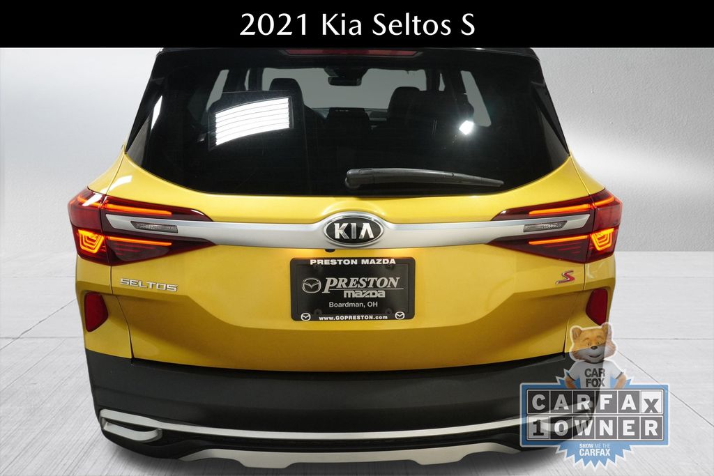 used 2021 Kia Seltos car, priced at $18,990