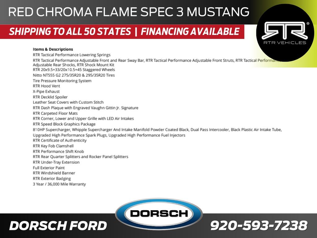 new 2025 Ford Mustang car, priced at $103,840