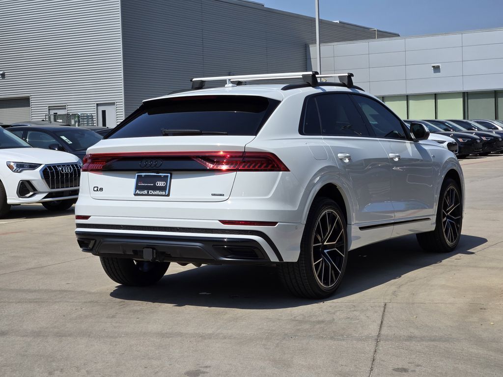 used 2023 Audi Q8 car, priced at $55,391
