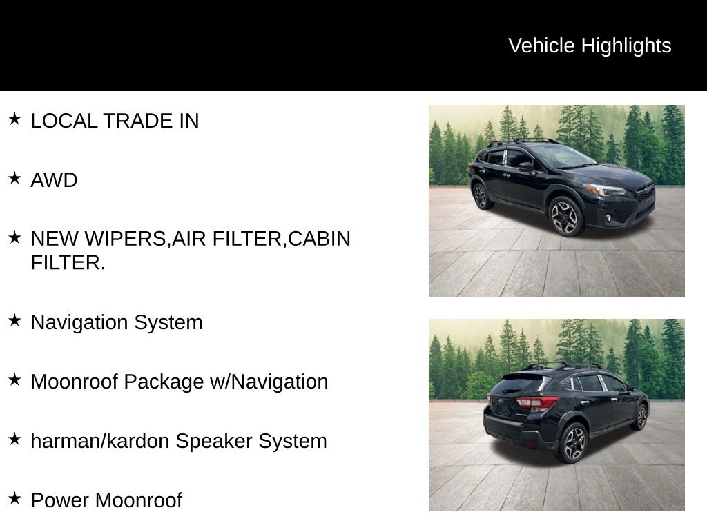used 2019 Subaru Crosstrek car, priced at $16,685