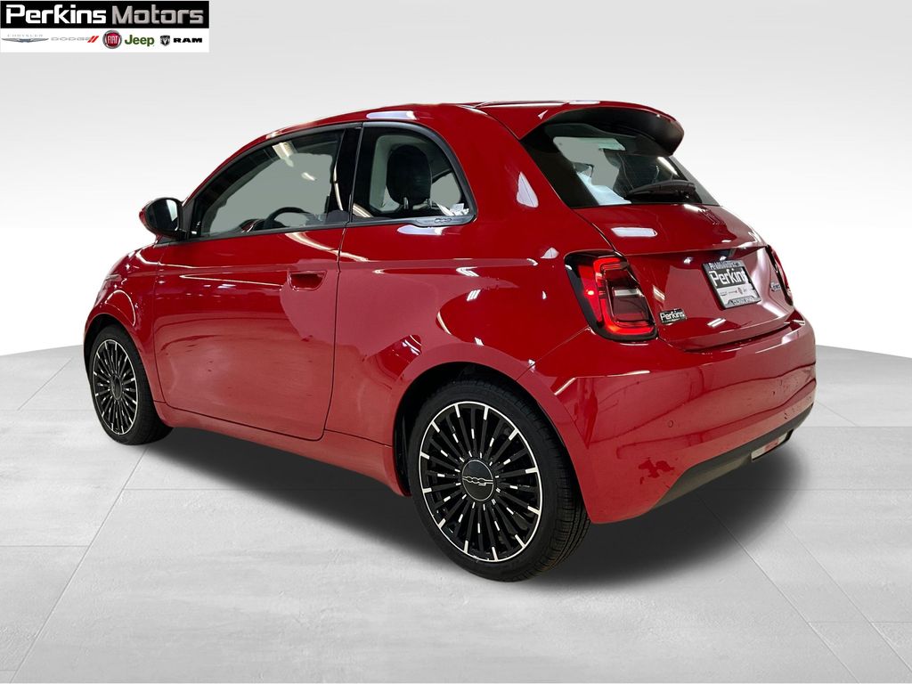 new 2024 FIAT 500e car, priced at $34,584