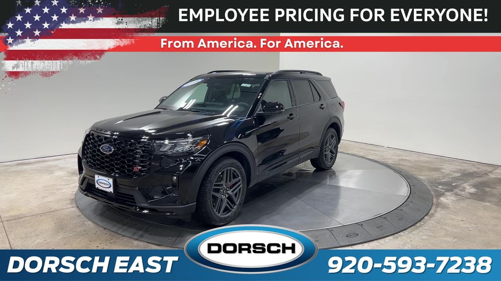 new 2025 Ford Explorer car, priced at $57,582