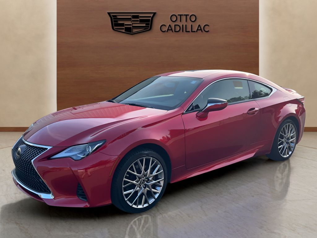 used 2022 Lexus RC car, priced at $38,800