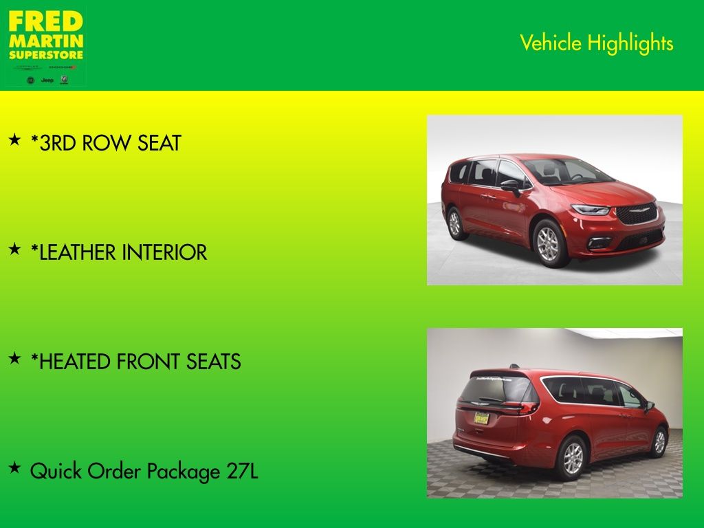new 2026 Chrysler Pacifica car, priced at $43,215