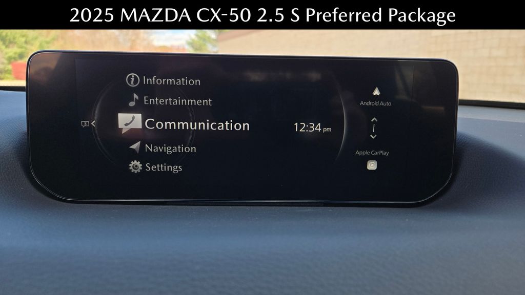 new 2025 Mazda CX-50 car, priced at $34,030