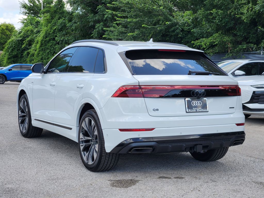 new 2025 Audi Q8 car, priced at $86,715