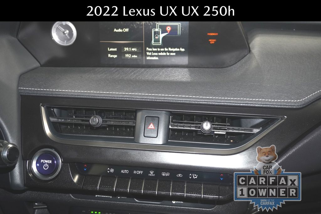 used 2022 Lexus UX car, priced at $26,990
