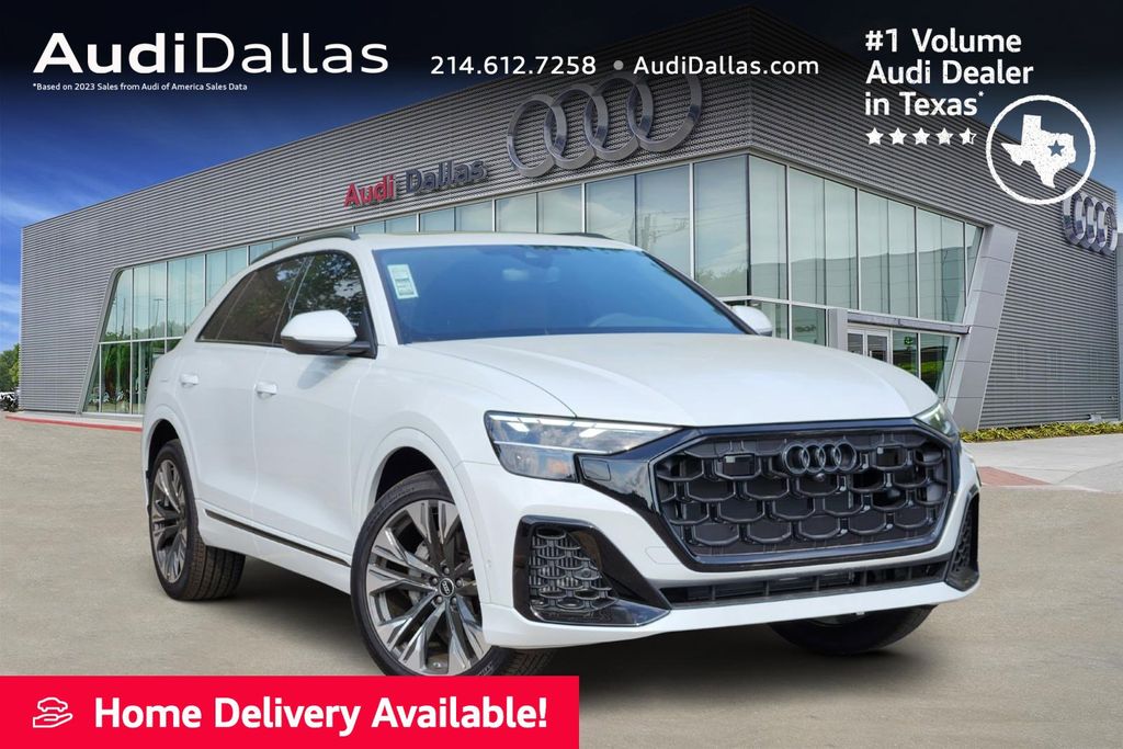 new 2025 Audi Q8 car, priced at $86,705