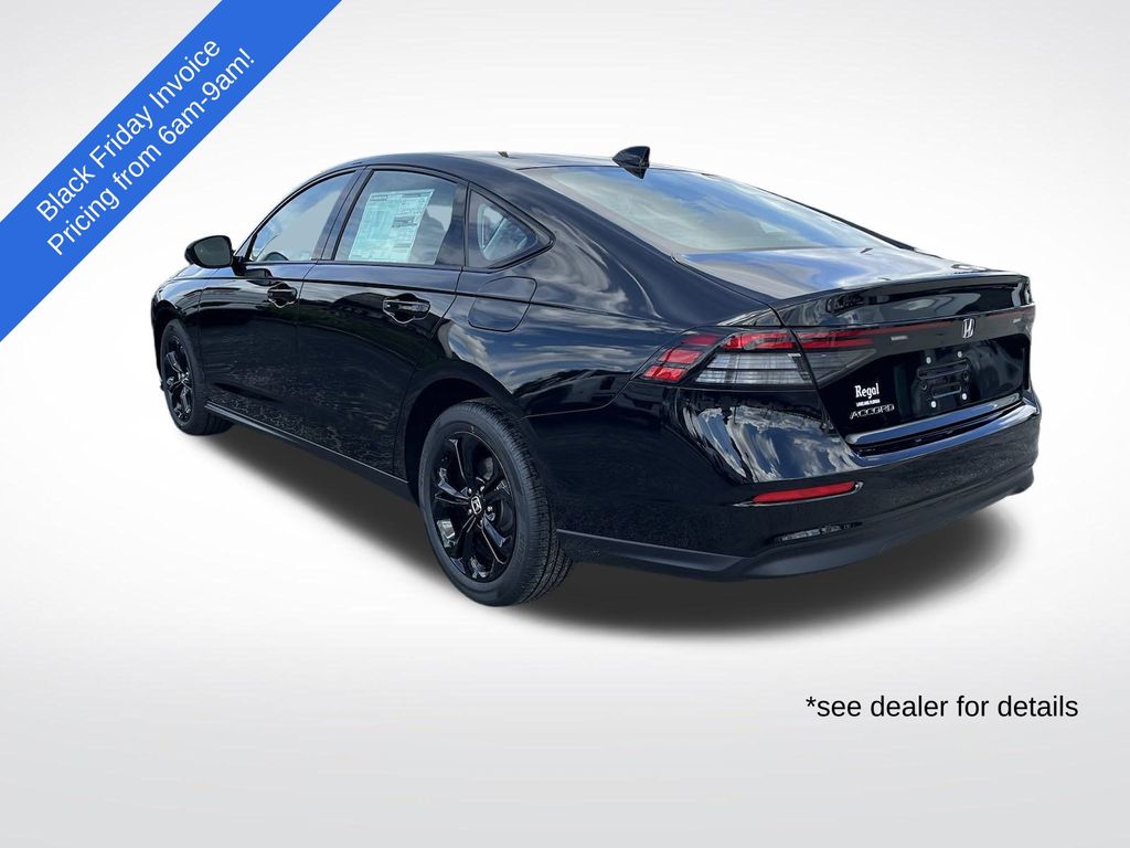 new 2025 Honda Accord car, priced at $31,655