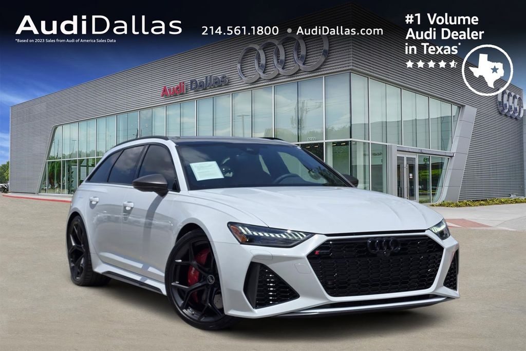 used 2025 Audi RS 6 Avant performance car, priced at $130,495