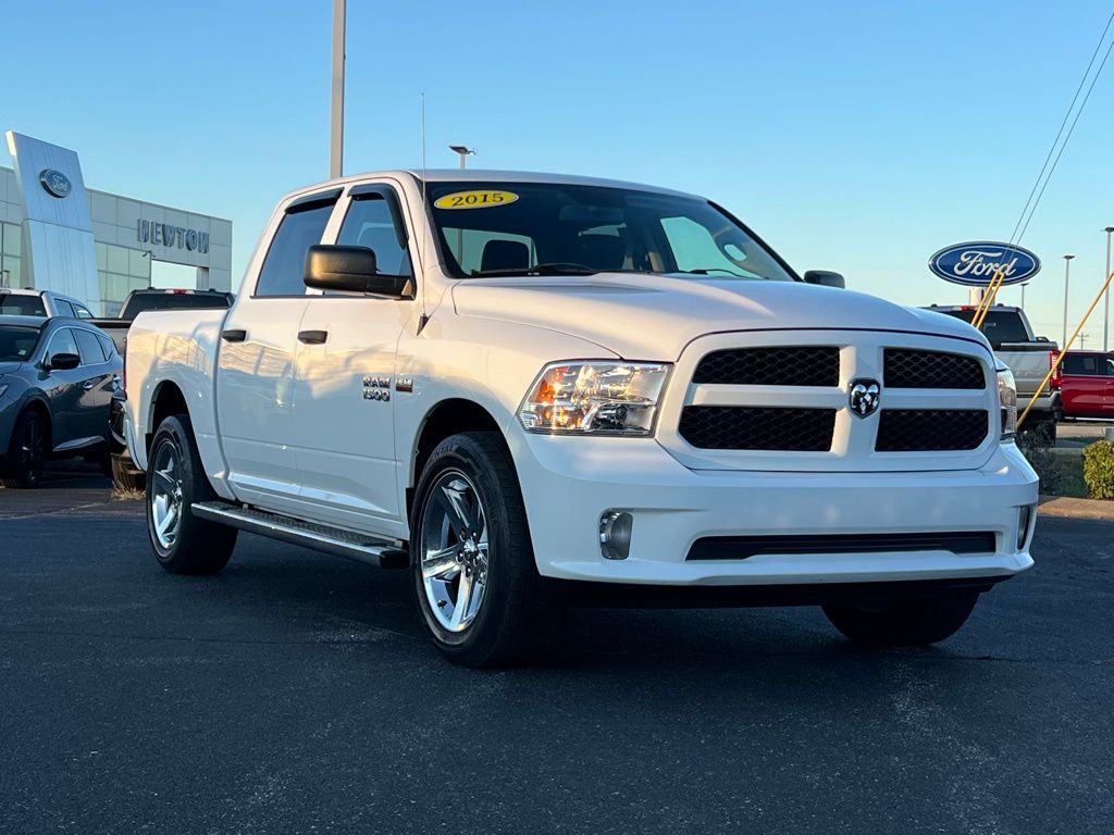 used 2015 Ram 1500 car, priced at $18,500