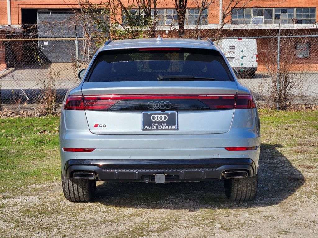 new 2025 Audi Q8 car, priced at $90,715
