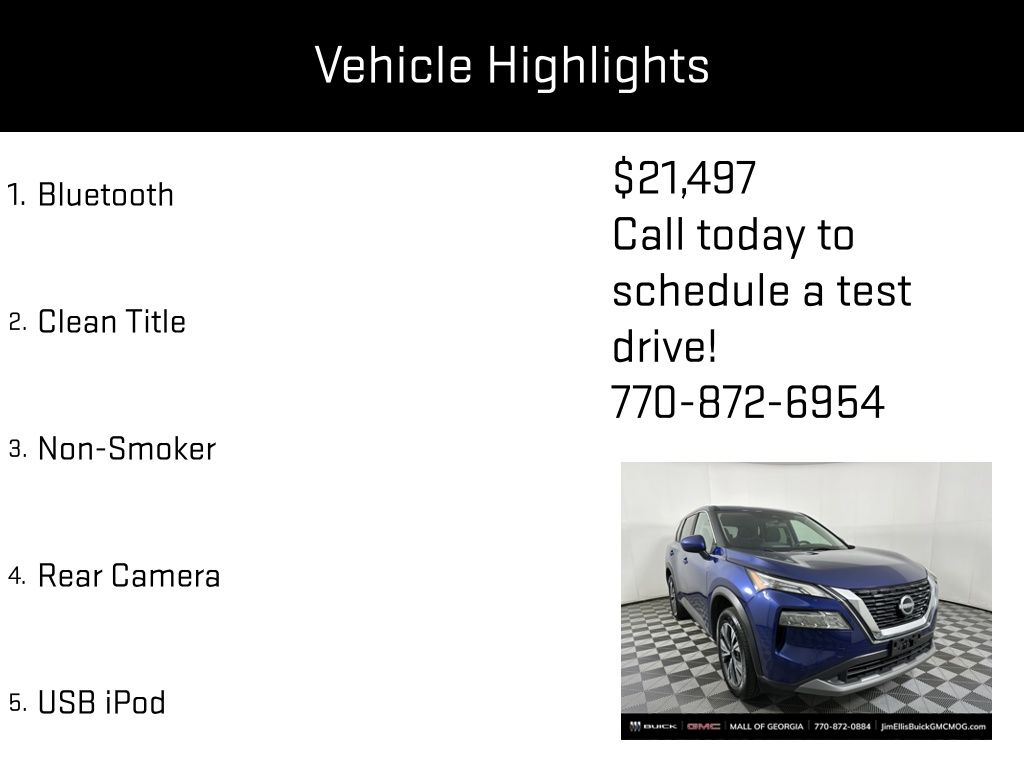 used 2023 Nissan Rogue car, priced at $21,497