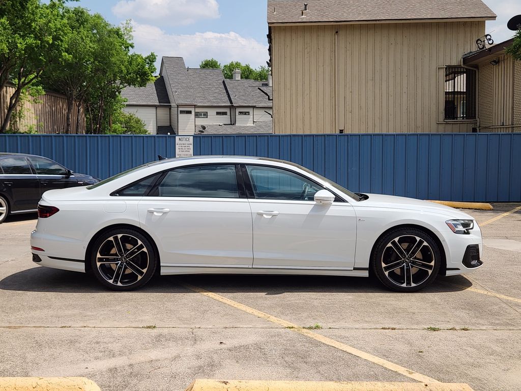 new 2025 Audi A8 car, priced at $100,725