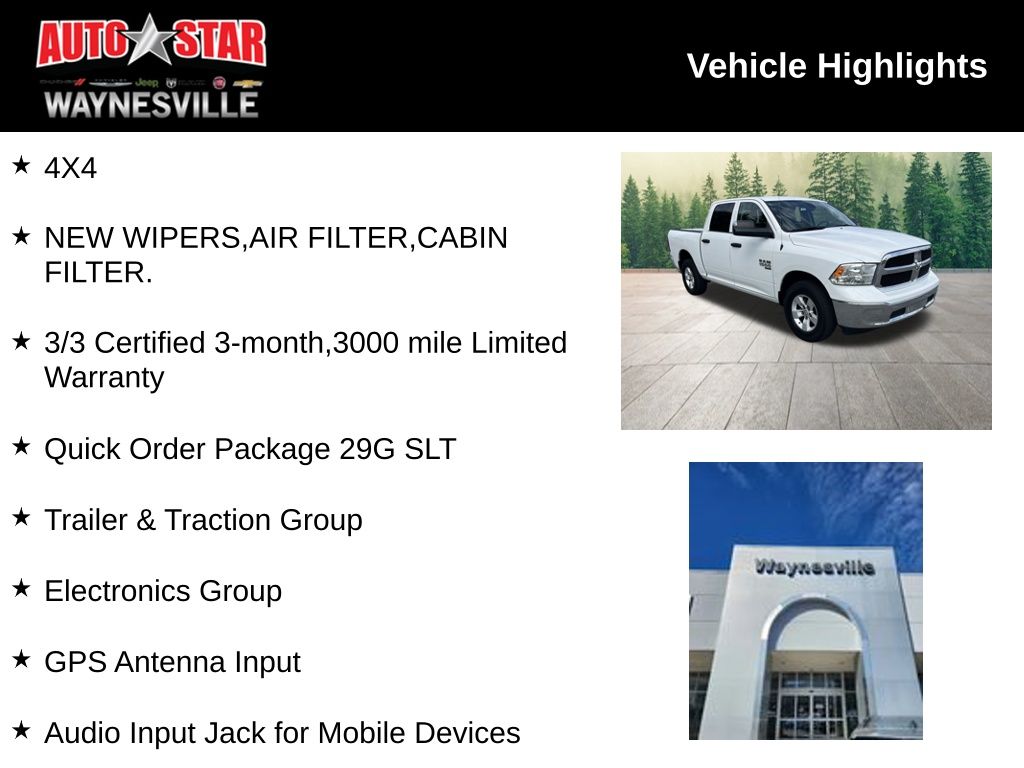 used 2023 Ram 1500 Classic car, priced at $29,023