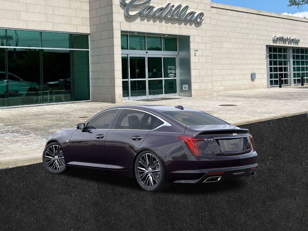 new 2025 Cadillac CT5 car, priced at $61,255