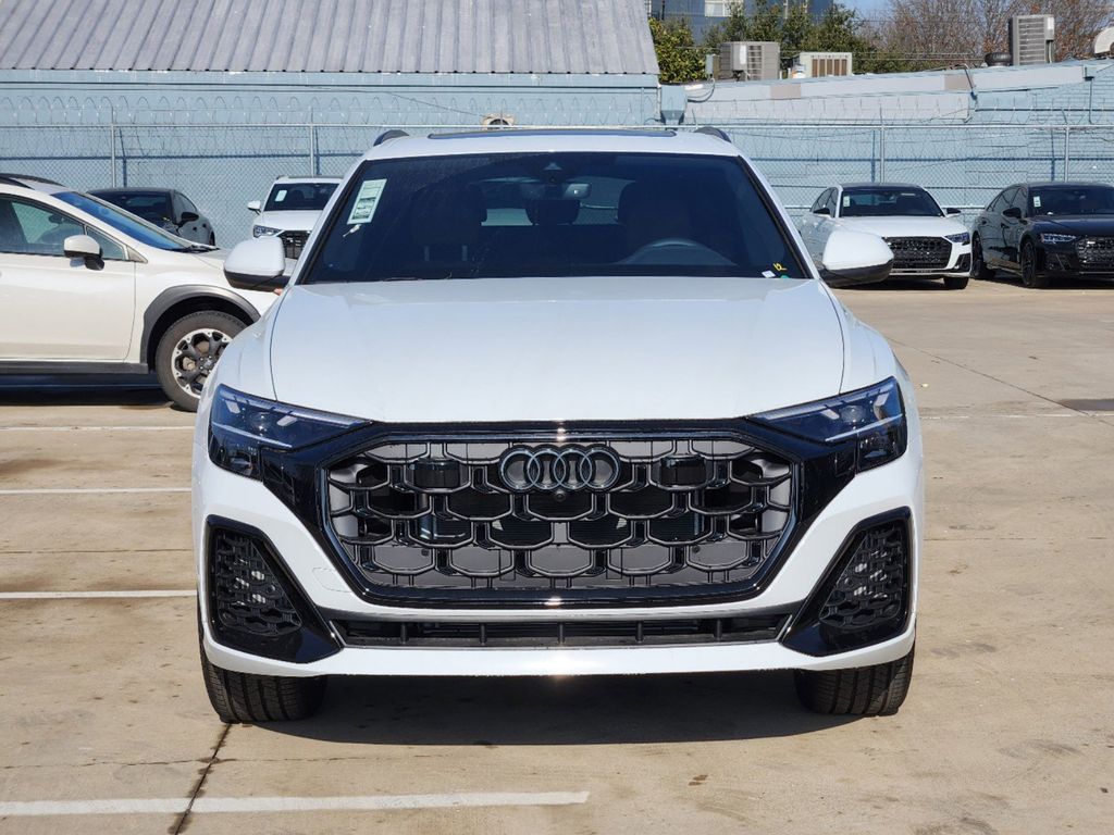 new 2025 Audi Q8 car, priced at $86,615