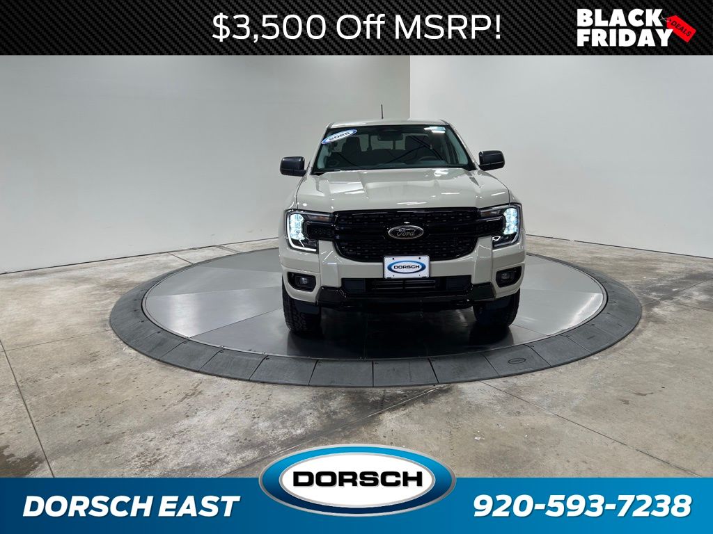 new 2025 Ford Ranger car, priced at $43,545