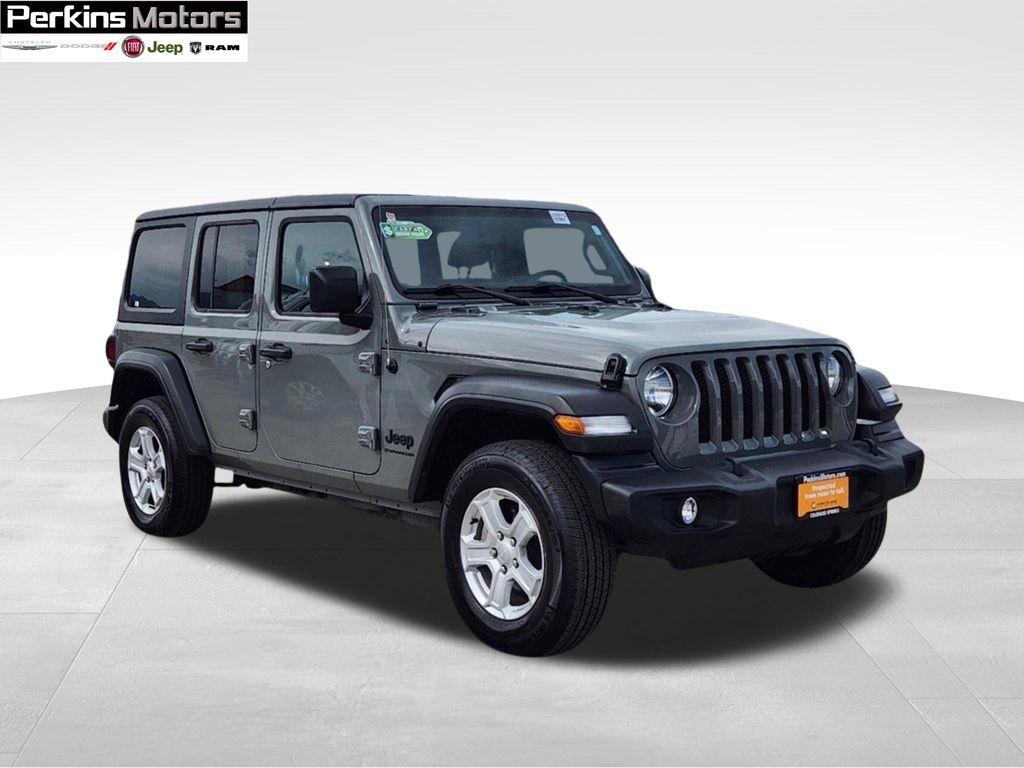 used 2023 Jeep Wrangler car, priced at $33,376