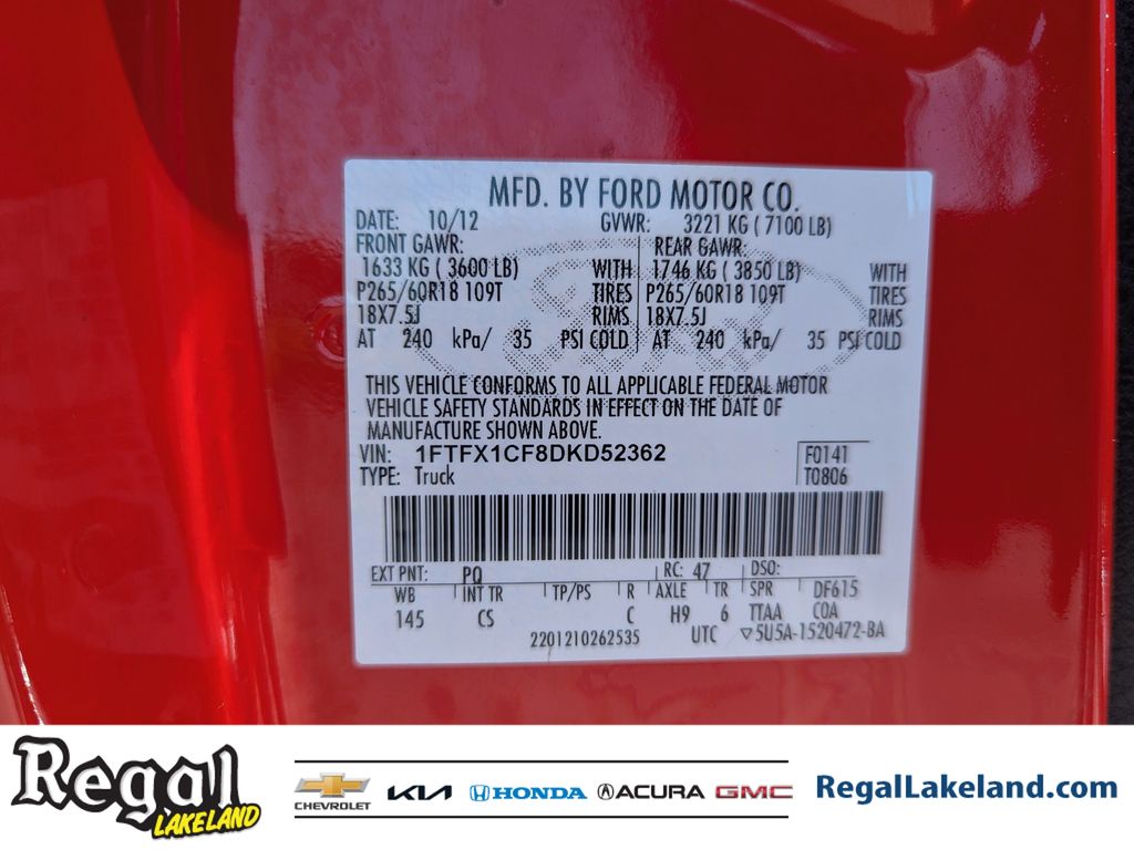 used 2013 Ford F-150 car, priced at $12,991