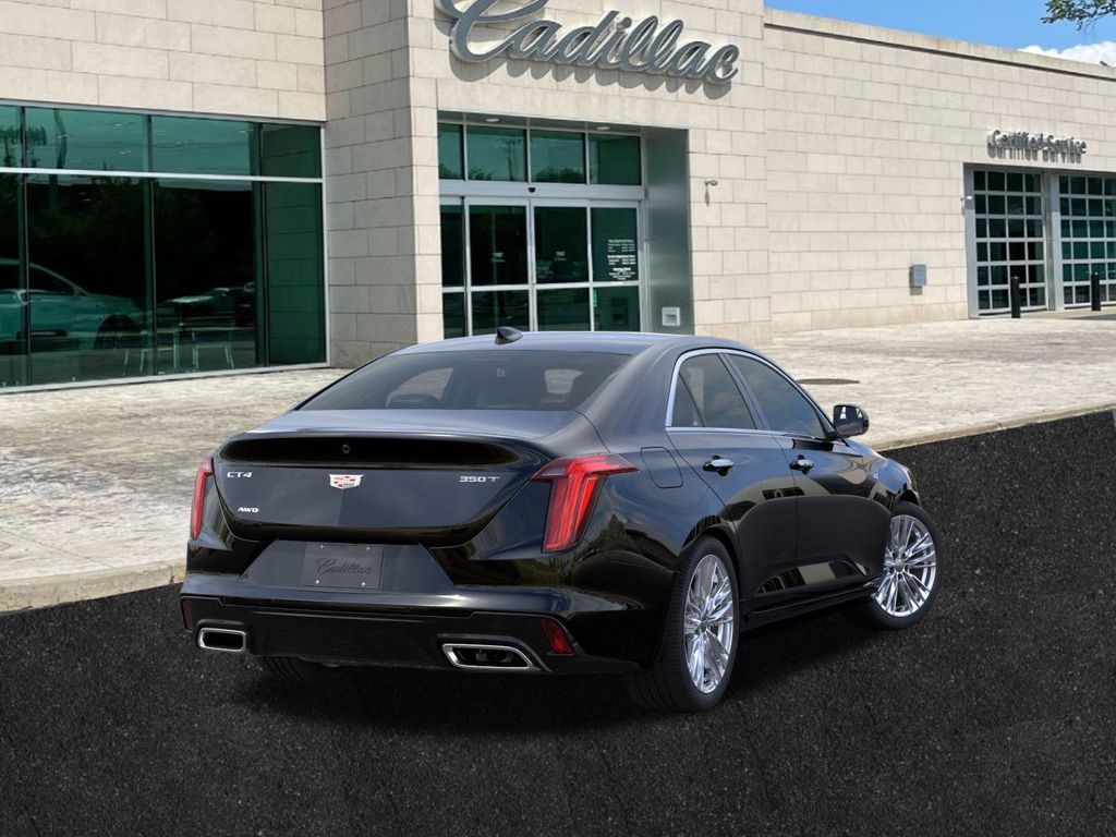 new 2025 Cadillac CT4 car, priced at $47,435