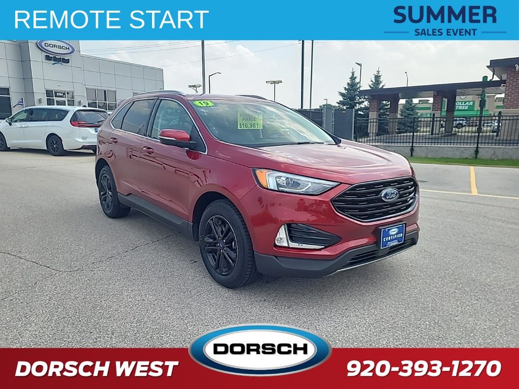 used 2019 Ford Edge car, priced at $16,981