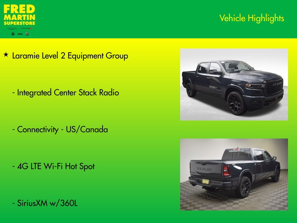 new 2026 Ram 1500 car, priced at $60,057