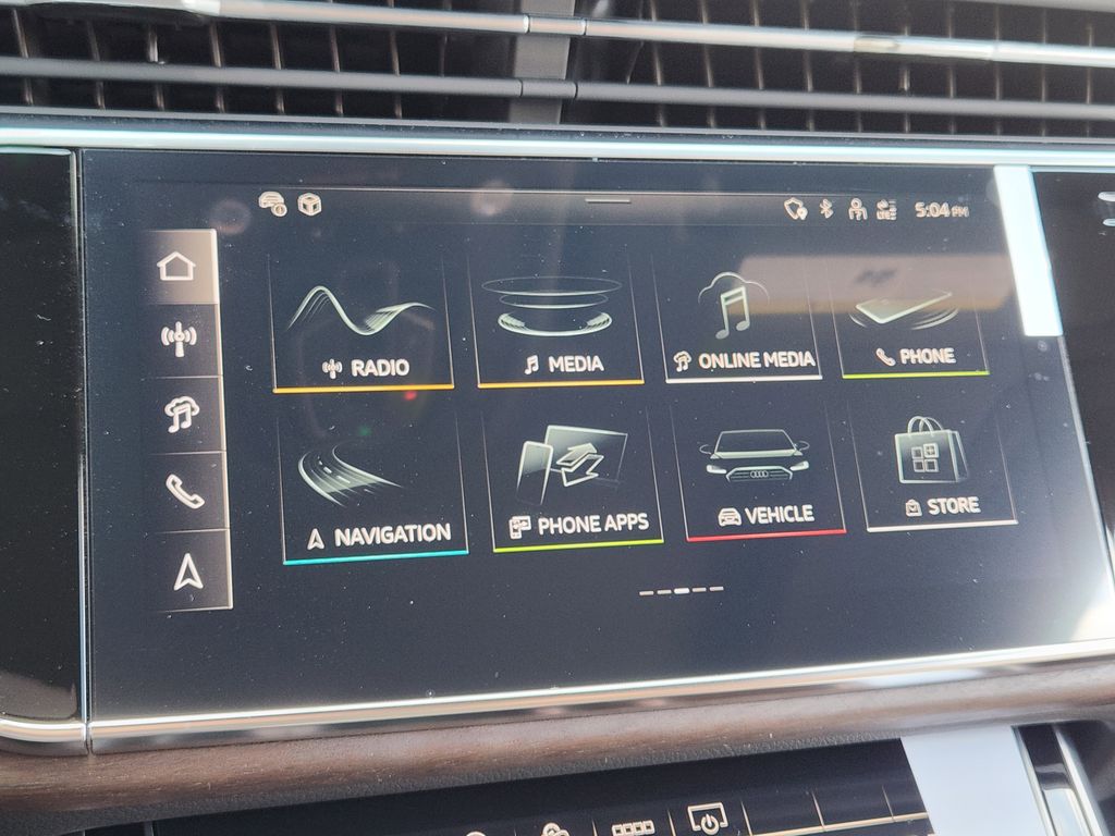 new 2025 Audi Q8 car, priced at $85,215