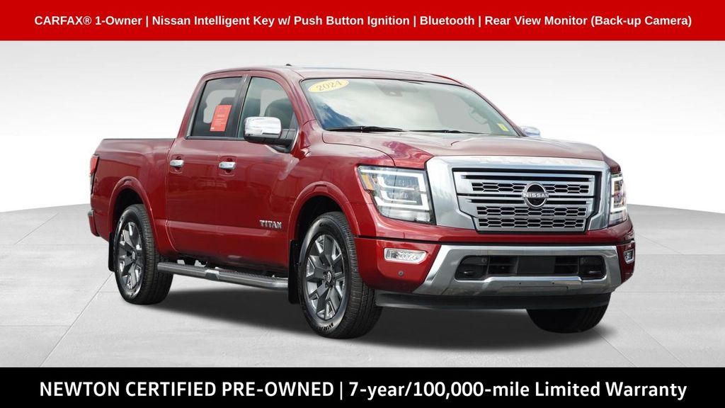 used 2024 Nissan Titan car, priced at $47,000