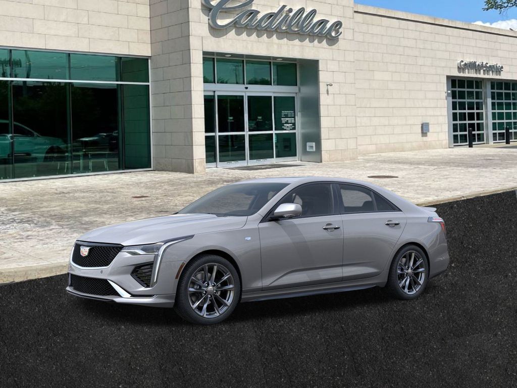 new 2025 Cadillac CT4 car, priced at $49,160