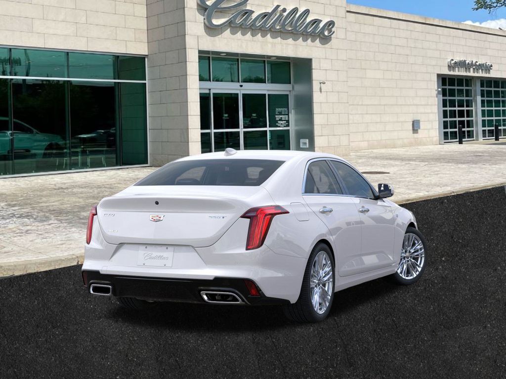 new 2025 Cadillac CT4 car, priced at $47,060