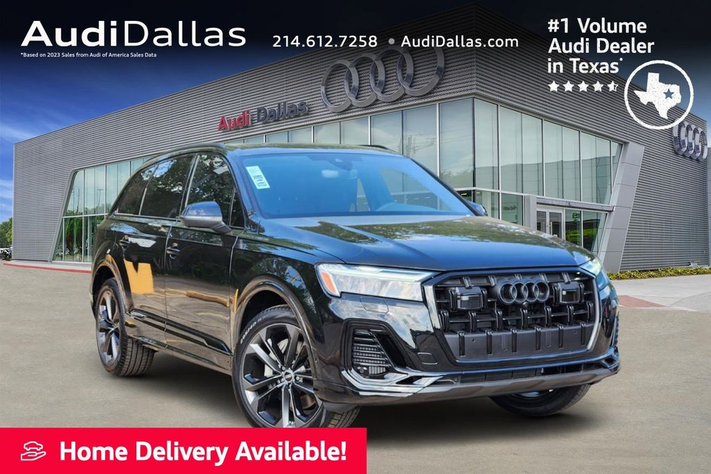 new 2025 Audi Q7 car, priced at $77,750