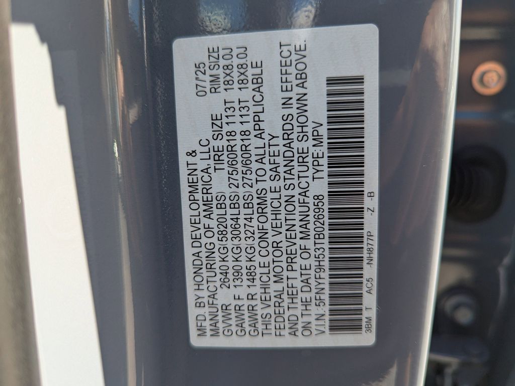 new 2026 Honda Passport car, priced at $51,534