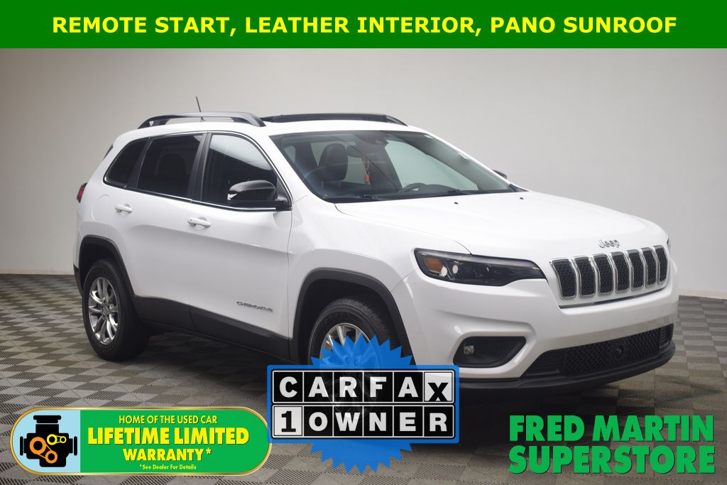 used 2022 Jeep Cherokee car, priced at $24,000