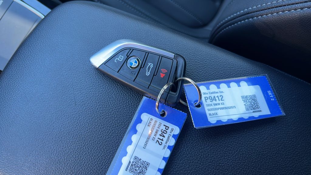 used 2024 BMW X3 car, priced at $41,200