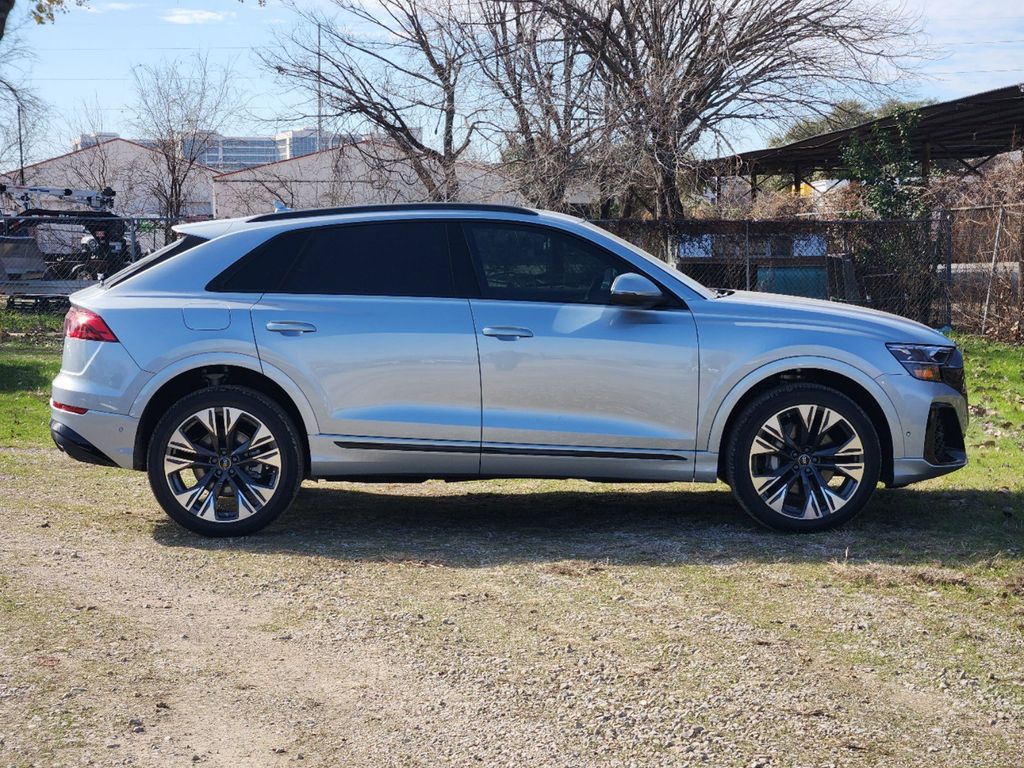 new 2025 Audi Q8 car, priced at $90,715