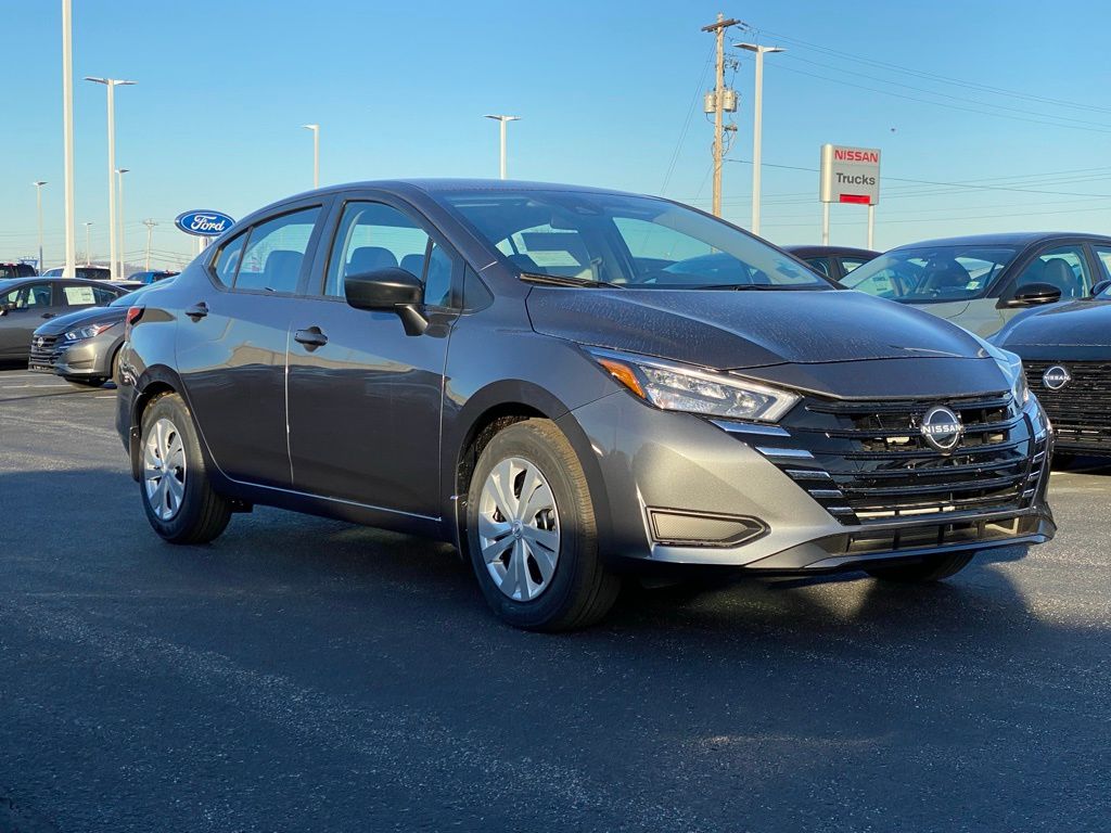 new 2025 Nissan Versa car, priced at $20,319