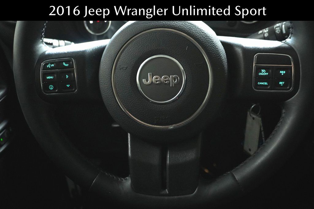 used 2016 Jeep Wrangler car, priced at $18,350