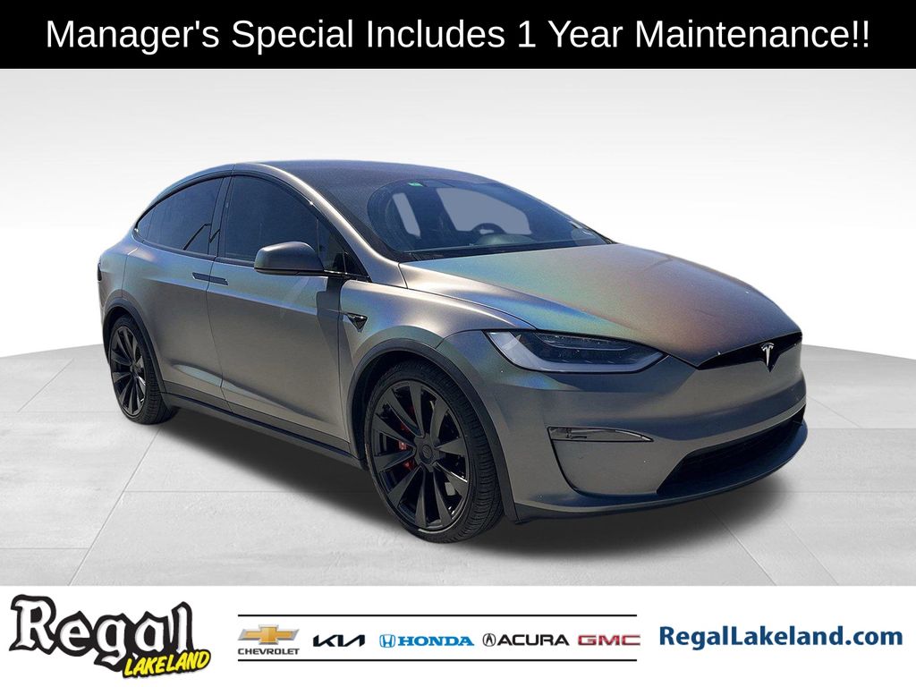 used 2023 Tesla Model X car, priced at $54,994