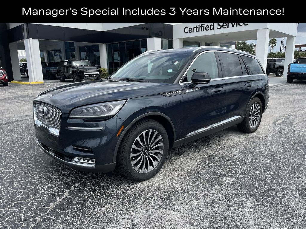 used 2021 Lincoln Aviator car, priced at $35,695