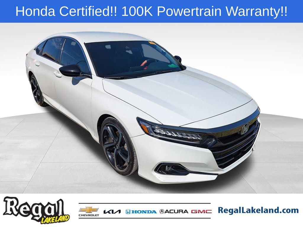used 2021 Honda Accord car, priced at $20,192