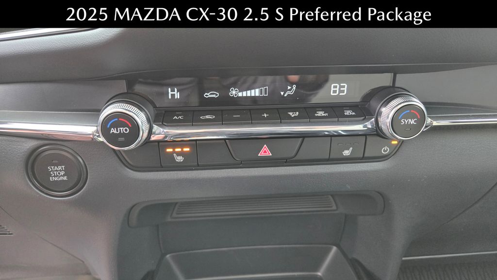 new 2025 Mazda CX-30 car, priced at $30,375
